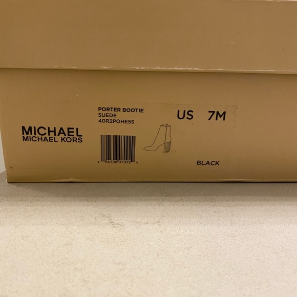 Michael Kors Porter Suede Ankle Boot - Picture 7 of 12